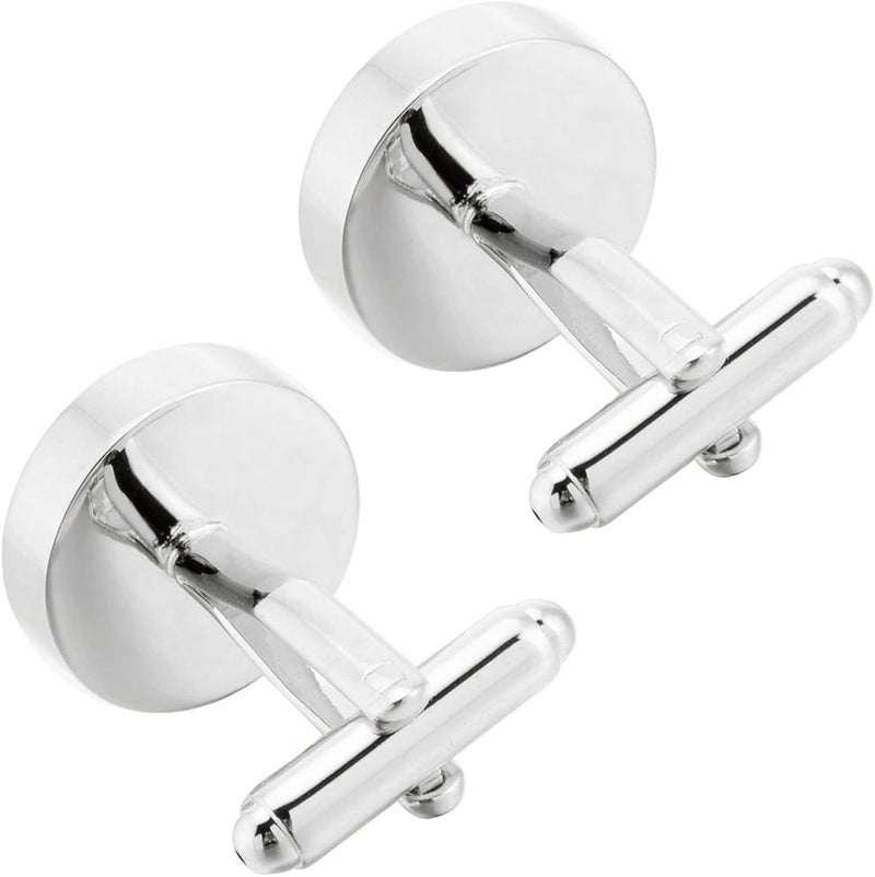 Jonwo Tuxedo Cufflinks and Studs Set Mother of Pearl Men Dress Cuff Links Buttons Set Formal Business Wedding - Image 5